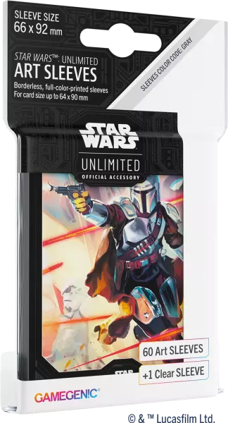 Stars Wars Unlimited - Art Sleeves - Mandalorian