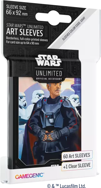 Stars Wars Unlimited - Art Sleeves - Moff Gideon