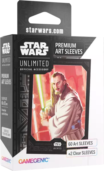 Stars Wars Unlimited - Art Sleeves - Qui Gon Jinn