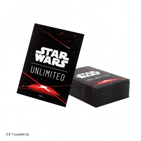 Stars Wars Unlimited - Art Sleeves - Space Red