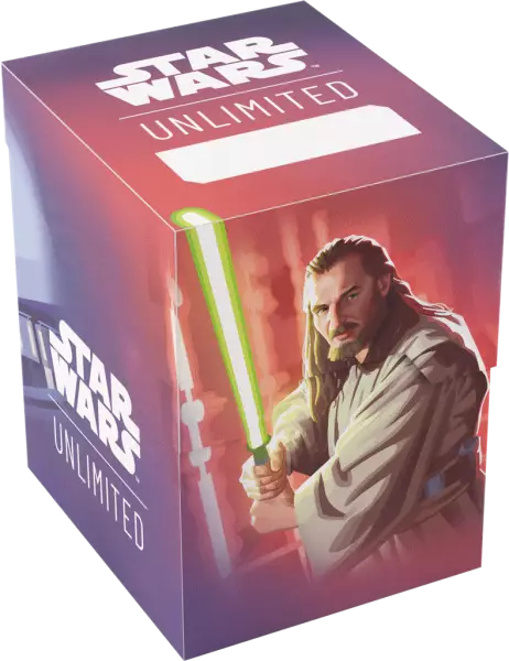 Stars Wars Unlimited - Deck Box Soft Crate - Qui Gon Jinn