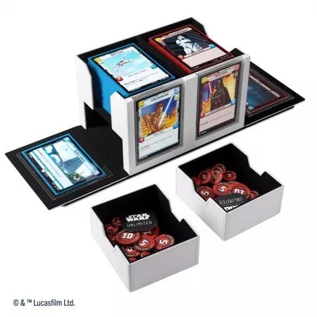 Stars Wars Unlimited - Double Deck Pod - White/Black