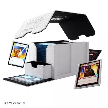 Stars Wars Unlimited - Double Deck Pod - White/Black