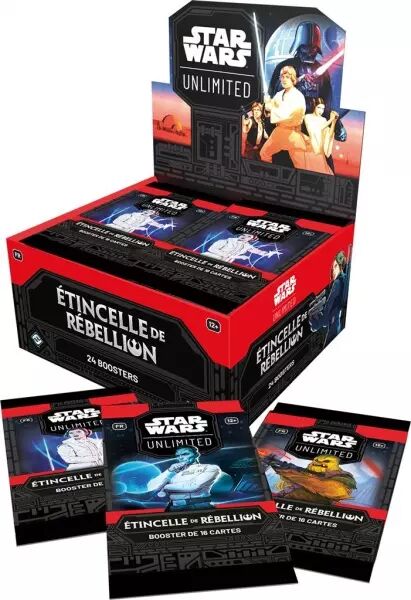 Stars Wars Unlimited - Etincelle de R�bellion - Display 24 Boosters
