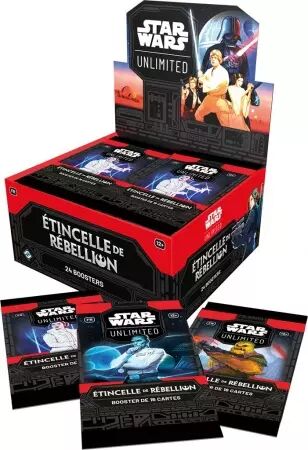 Stars Wars Unlimited - Etincelle de Rébellion - Display 24 Boosters