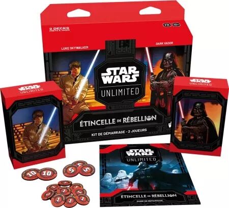 Stars Wars Unlimited - Etincelle de Rébellion - Kit démarrage 2 joueurs