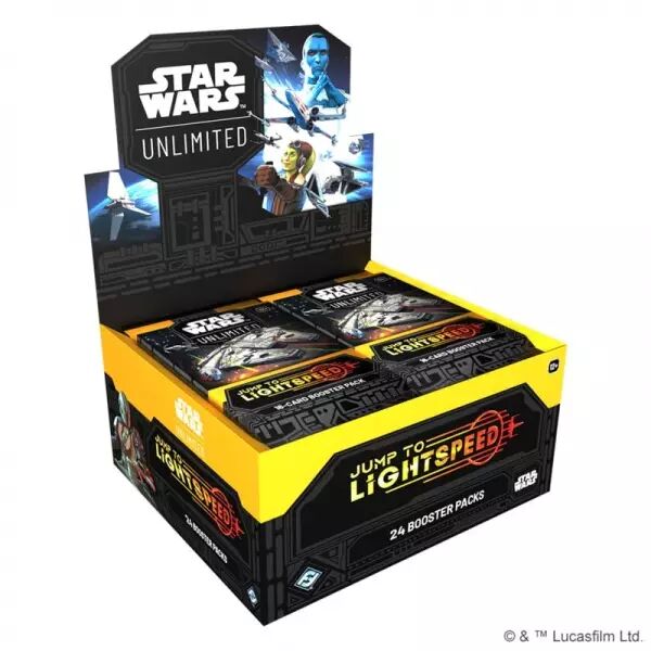 Stars Wars Unlimited - Jump To Lightspeed - Display 24 Boosters (English)
