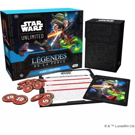 Stars Wars Unlimited - Légendes de la Force - Pack Avant Premiere Français