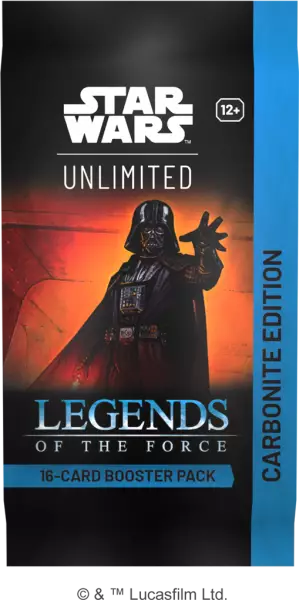 Stars Wars Unlimited - Legends of the Force - Carbonite Booster (English)