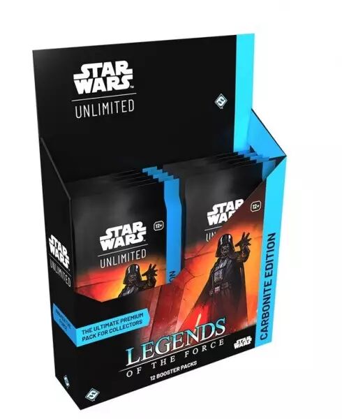 Stars Wars Unlimited - Legends of the Force - Display 12 Carbonite Booster (English)	