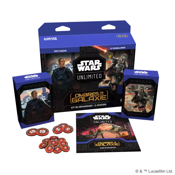 Stars Wars Unlimited - Ombres de la Galaxie - Kit d�marrage 2 joueurs