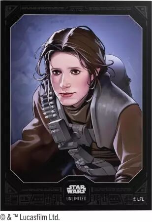 Stars Wars Unlimited - Premium Art Sleeves : Leia Organa