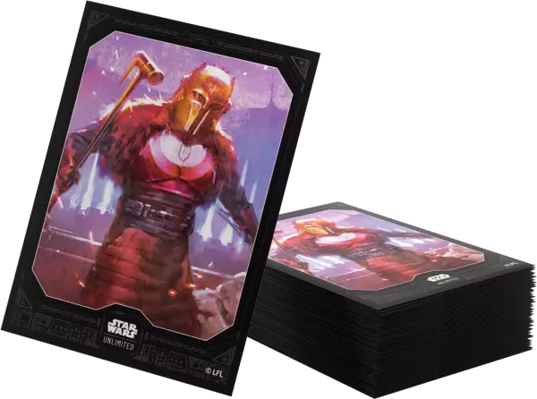 Stars Wars Unlimited - Premium Art Sleeves : The Armorer