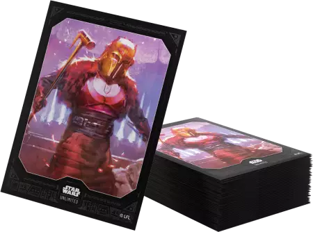 Stars Wars Unlimited - Premium Art Sleeves : The Armorer