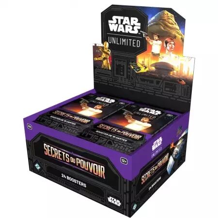 	Stars Wars Unlimited - Secrets du Pouvoir - Boite de 24 Boosters Français