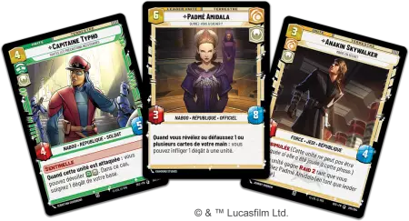 Stars Wars Unlimited - Secrets du Pouvoir - Deck 1 joueur Padmé Amidala (français)