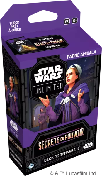 Stars Wars Unlimited - Secrets du Pouvoir - Deck 1 joueur Padm� Amidala (fran�ais)