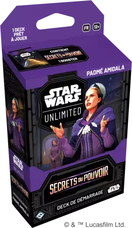 Stars Wars Unlimited - Secrets du Pouvoir - Deck 1 joueur Padmé Amidala (français)