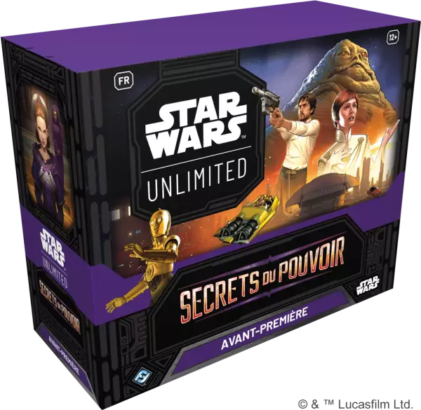 Stars Wars Unlimited - Secrets du Pouvoir - Pack Avant Premiere Fran�ais