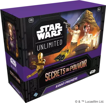 Stars Wars Unlimited - Secrets du Pouvoir - Pack Avant Premiere Français