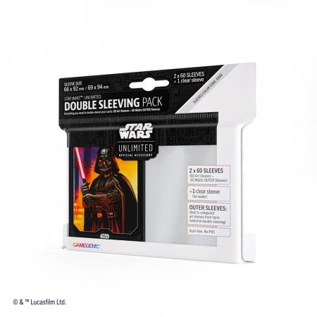 Stars Wars Unlimited - Sleeves Double Pack - Vader