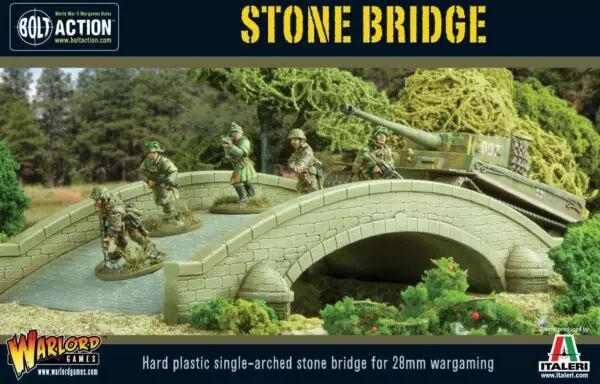 Stone Bridge � Pont en Pierre (Plastique 28mm) - Bolt Action - Warlord Games