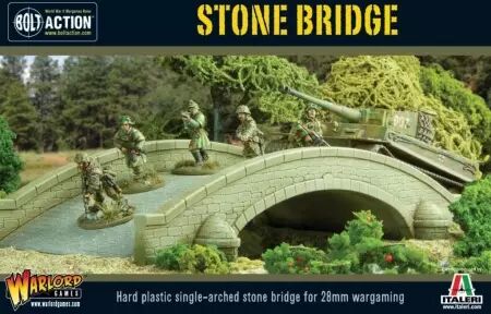 Stone Bridge � Pont en Pierre (Plastique 28mm) - Bolt Action - Warlord Games