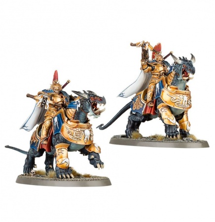 Stormcast Eternals Seigneur- Lord-Celestant on Dracoth - Warhammer Age of Sigmar