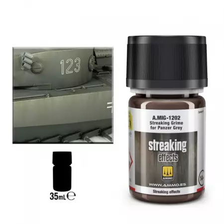 Streaking Grime For Panzer Grey  - Mig Jimenez