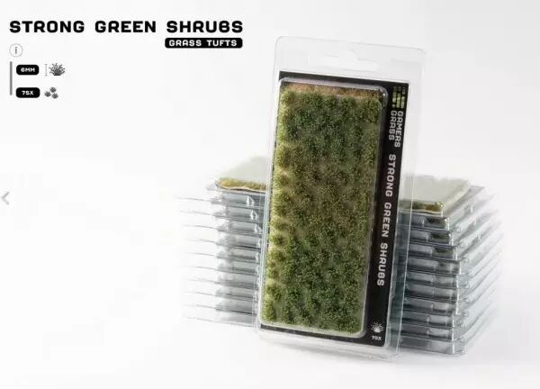 Strong Green Shrubs - Gamers Grass