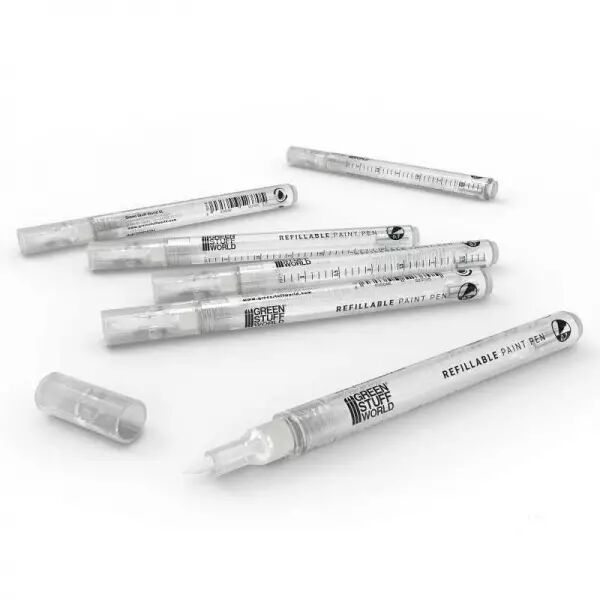 Stylo-feutre rechargeable 0.7mm (pack x6) - Green Stuff World