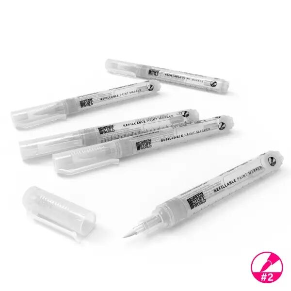 Stylo-feutre rechargeable taille 2 - Green Stuff World