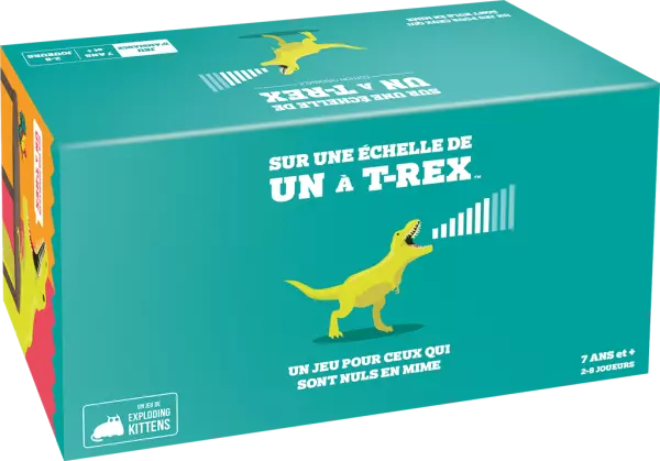Sur une �chelle de Un � T-Rex