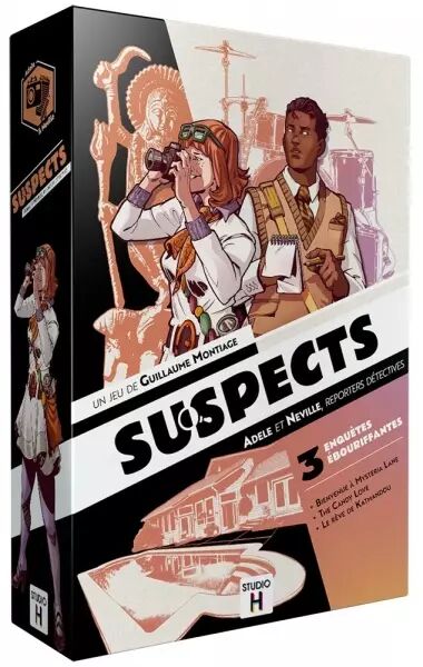 Suspects : Ad�le et Neuville, reporters d�tectives