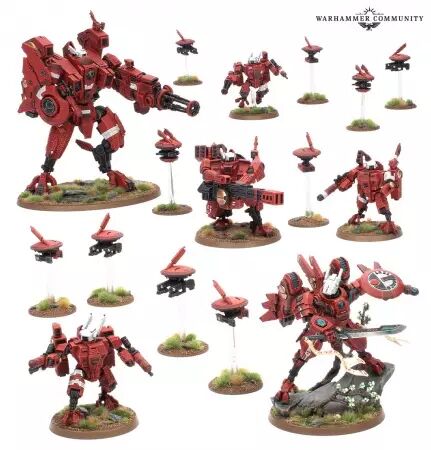 T\'Au Empire - Bataillon : Cadre Farsight - Warhammer 40k