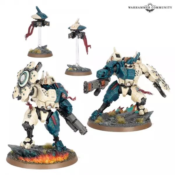 T\'au Empire : Les Lances Jumelles - Warhammer 40k - Games Workshop