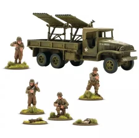 T27 Xylophone Rocket Launcher on Deuce � US Army - Bolt Action - Warlord Games