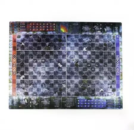 Tapis Blood Bowl - Graveyard pitch - 90cm x 70cm - single-sided rubber mat