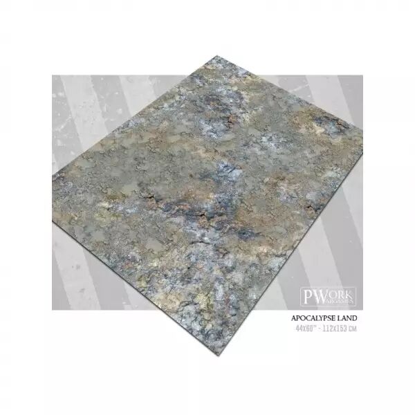 Tapis de jeu n�opr�ne - Apocalypse Land - 44x60
