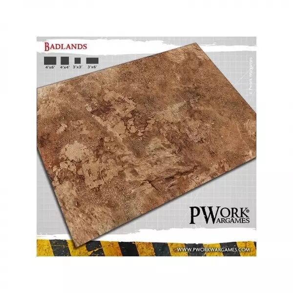 Tapis de jeu n�opr�ne - Badlands - 112x153cm (44x60\ )