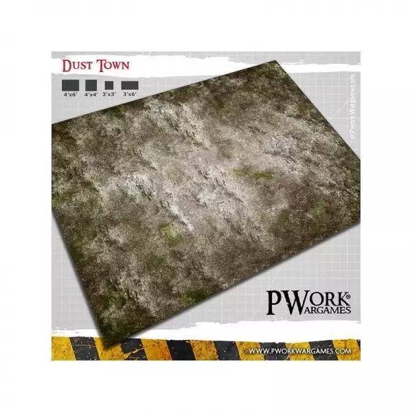 Tapis de jeu n�opr�ne - Dust Town - 112x153cm (44x60\ )