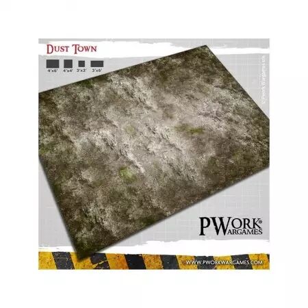 Tapis de jeu n&eacute;opr&egrave;ne - Dust Town - 112x153cm (44x60\ )
