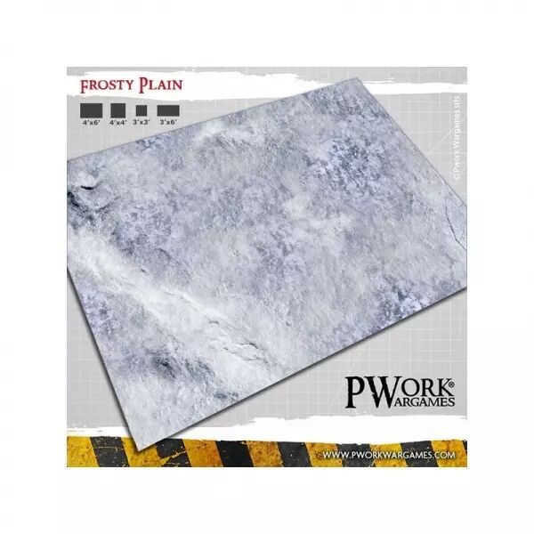 Tapis de jeu n�opr�ne - Frosty Plain - 44x60