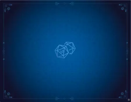 Tapis de Jeu Neoprene 90 x 70 cm D20 Bleu Saphir
