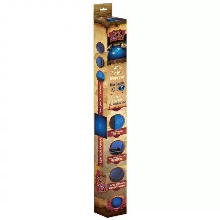 Tapis de Jeu Neoprene 90 x 70 cm D20 Bleu Saphir