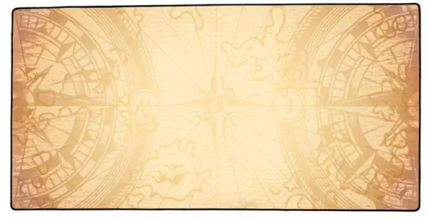 Tapis de jeux - Compass Sepia - 60X120 cm