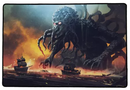 Tapis de jeux - La destruction de Cthulhu - 60X40 cm