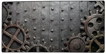 Tapis de jeux - Rusty Gear - 60X120 cm