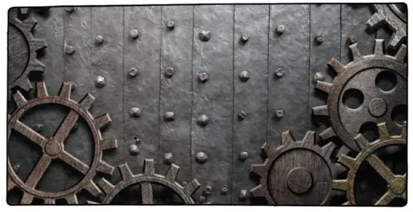 Tapis de jeux - Rusty Gear - 60X120 cm