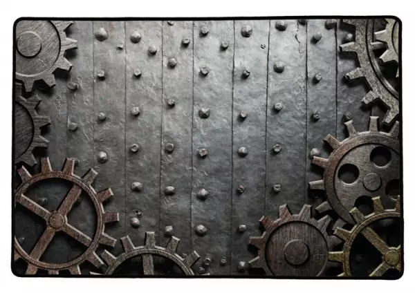 Tapis de jeux - Rusty Gear - 60X40 cm